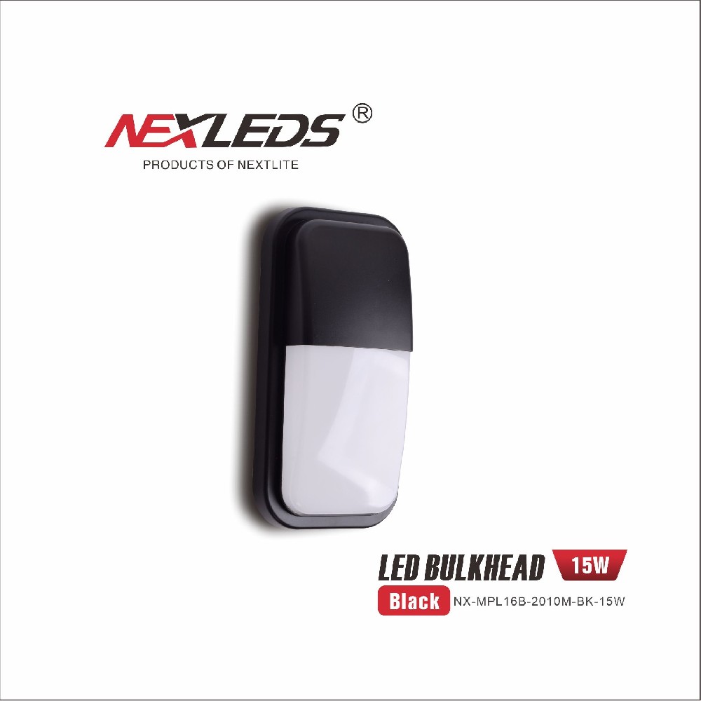 NX-MPL16B-2010M-BK-15W LED BULKHEAD